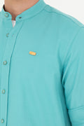 Men's Mint Long Sleeve Shirt