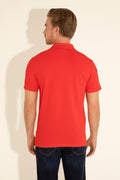 Men's Red Basic T-Shirt