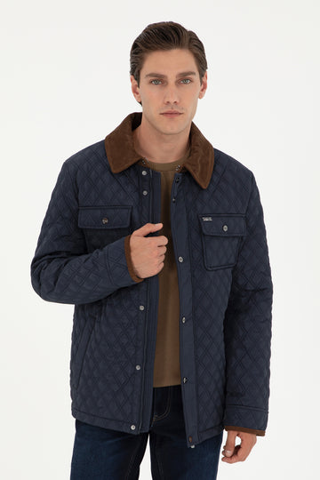 Men's Navy Blue Coat