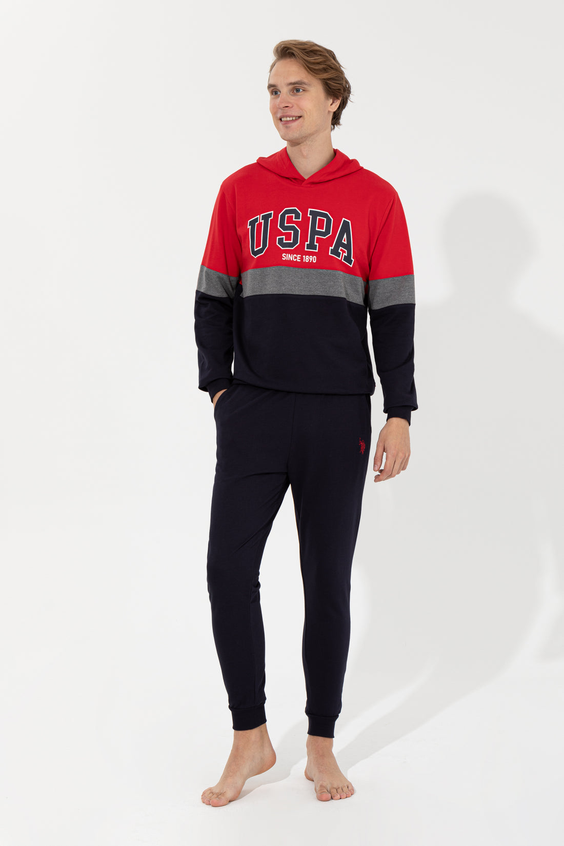 Men's Red Pajama Set