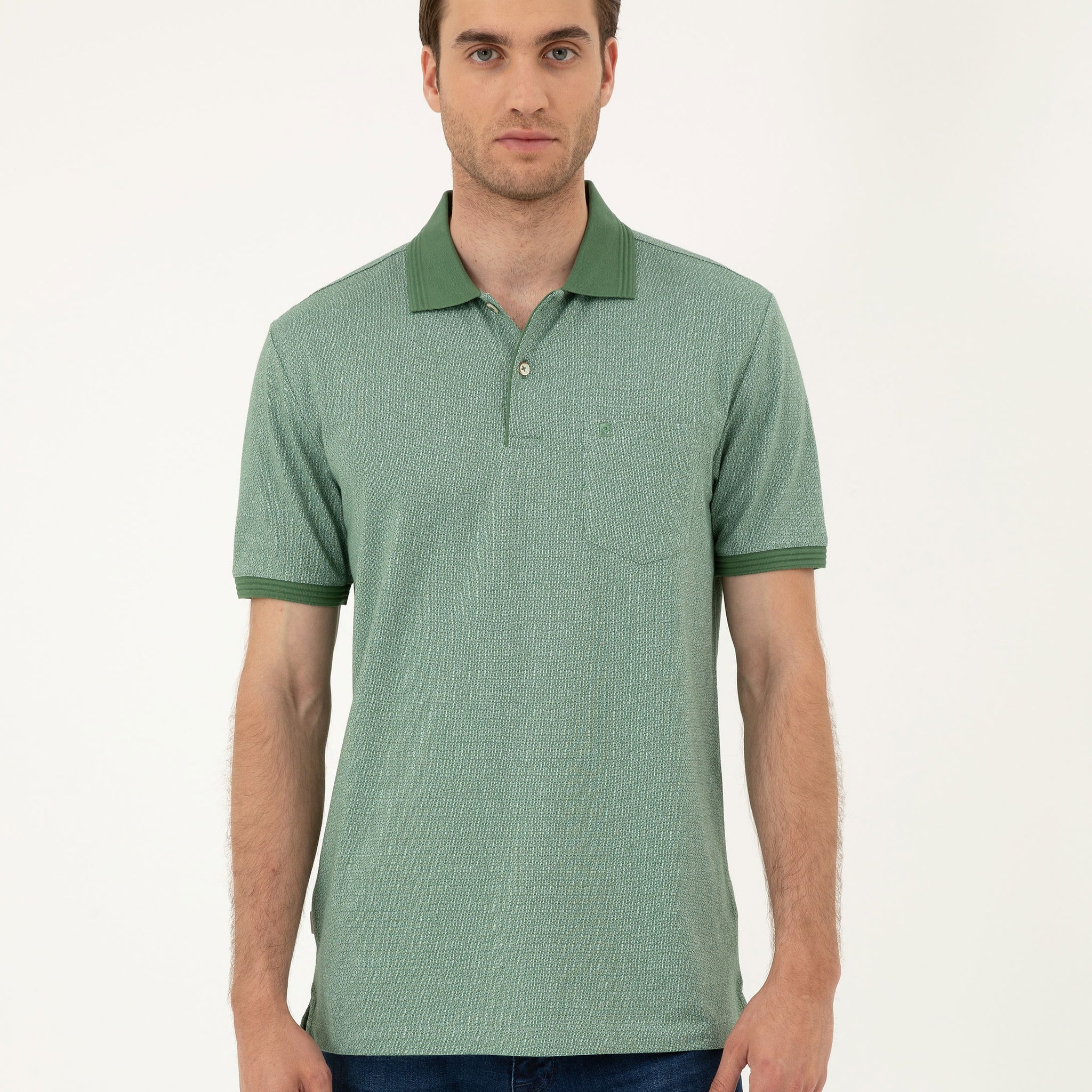 Khaki Regular Fit T-Shirt