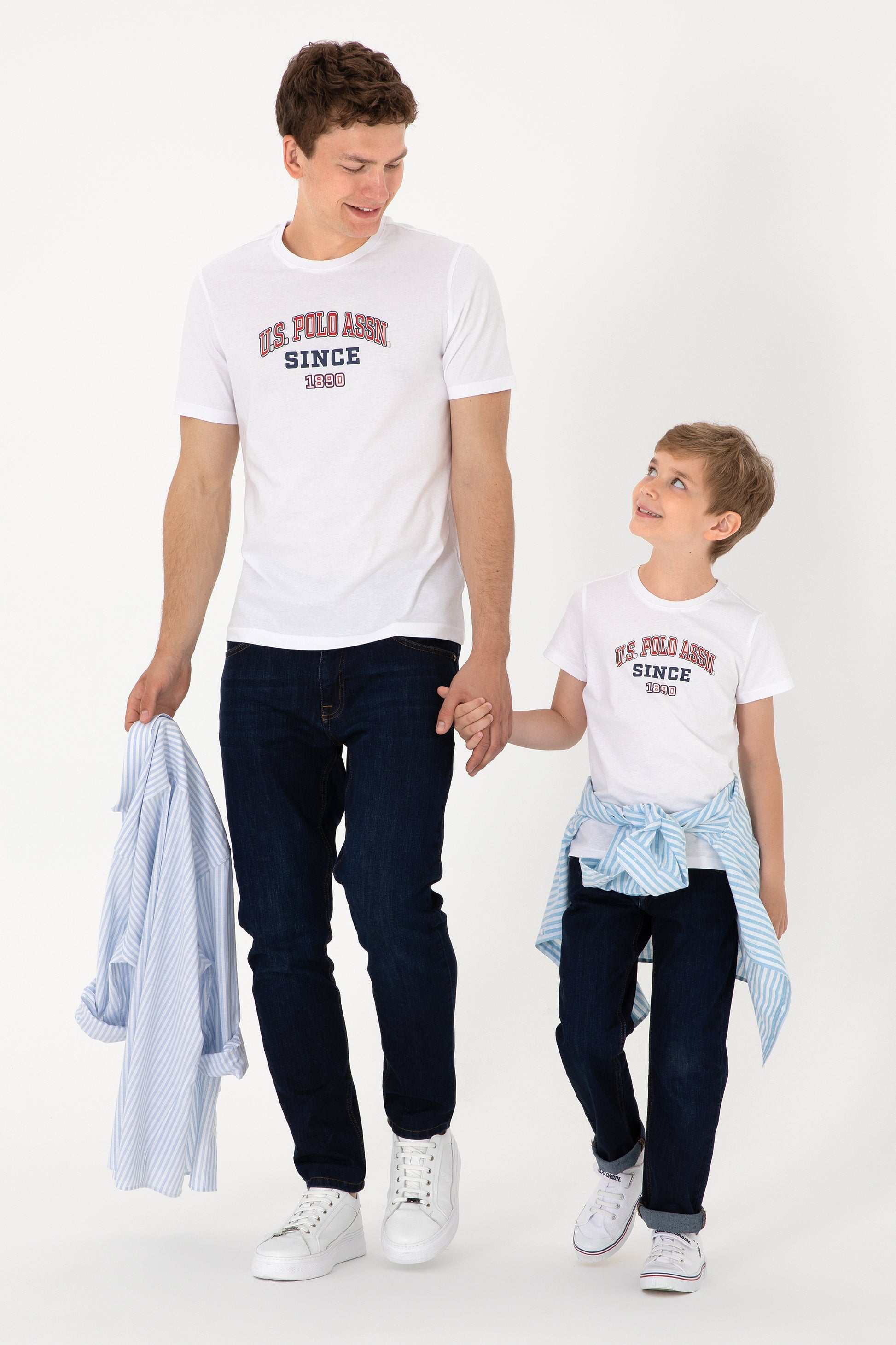 Men's Regular Fit Crew Neck White T-Shirt