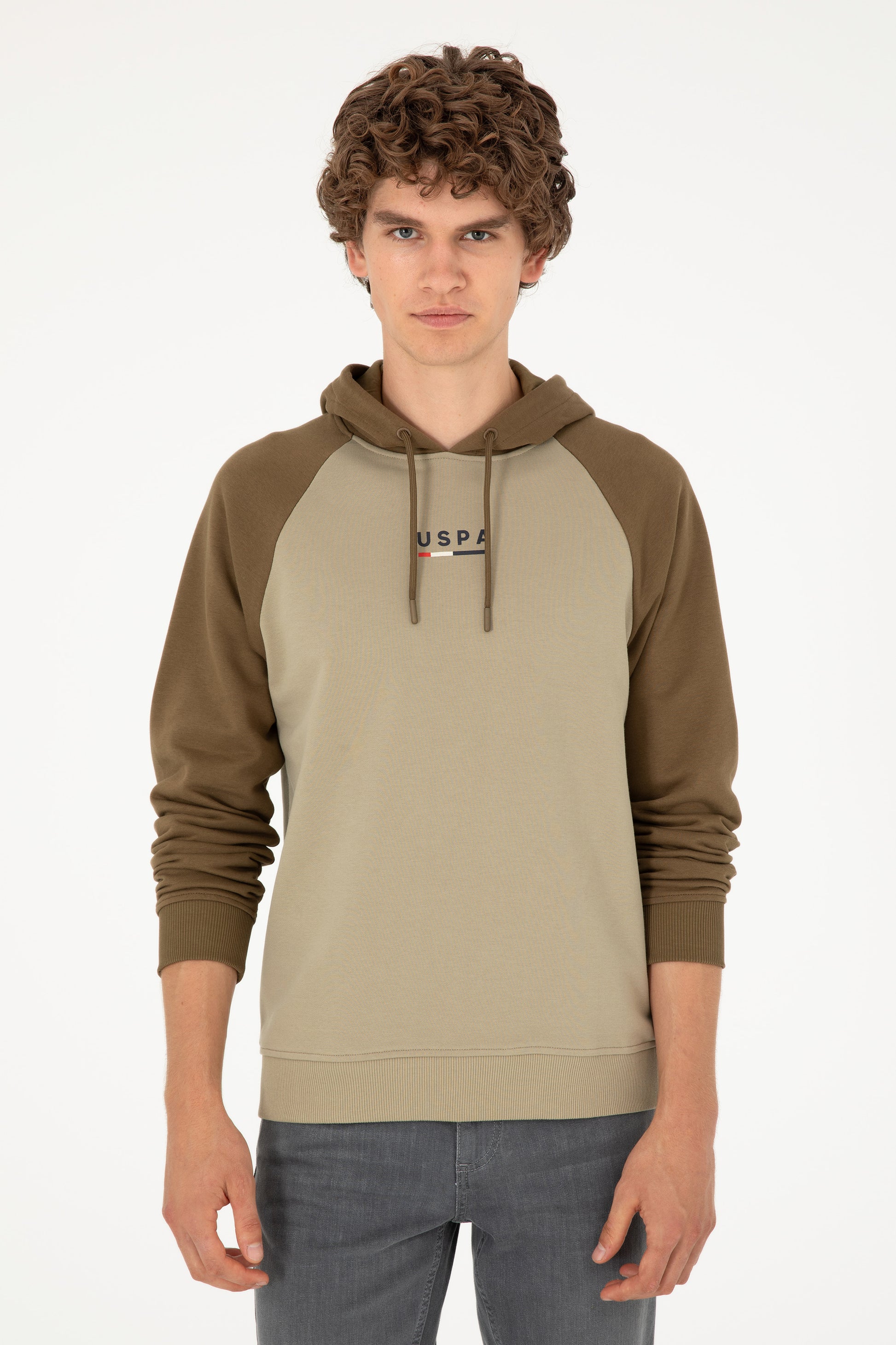 Men's Outdoor Khaki Sweatshirt