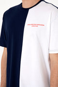Men's Comfort Fit Crew Neck Navy T-Shirt