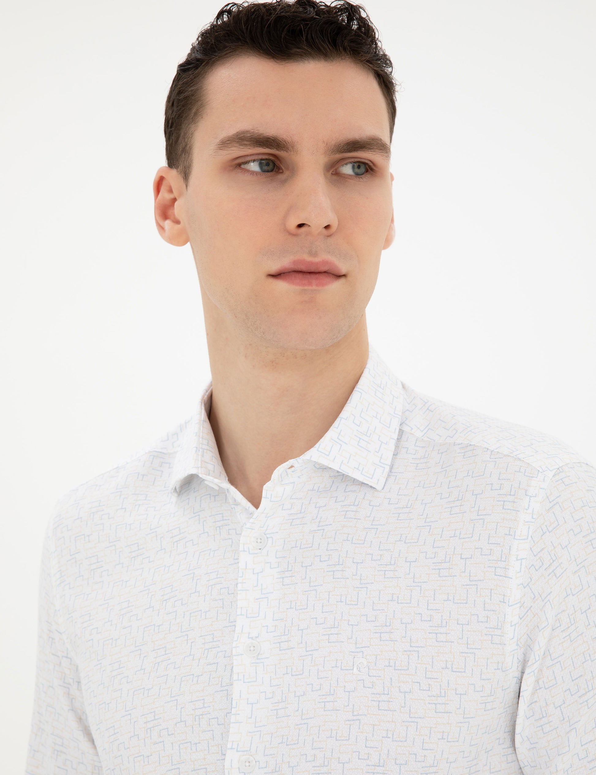 Lemon Slim Fit Long Sleeve Shirt