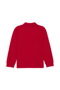 Boy Baby Red Basic Sweatshirt