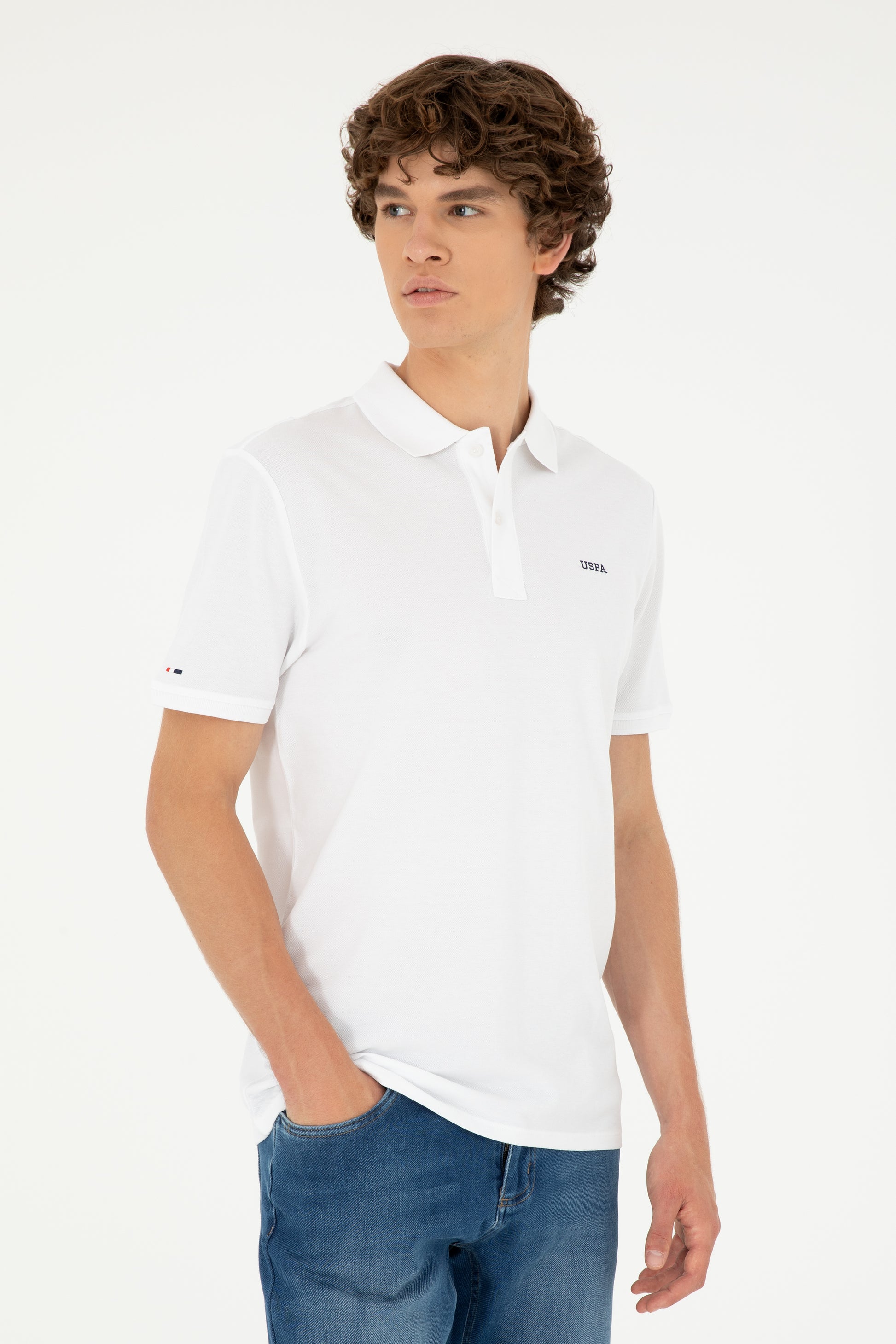 Men's White Basic T-Shirt