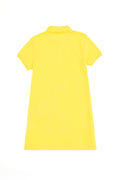 Girl's Yellow Knitted Dress