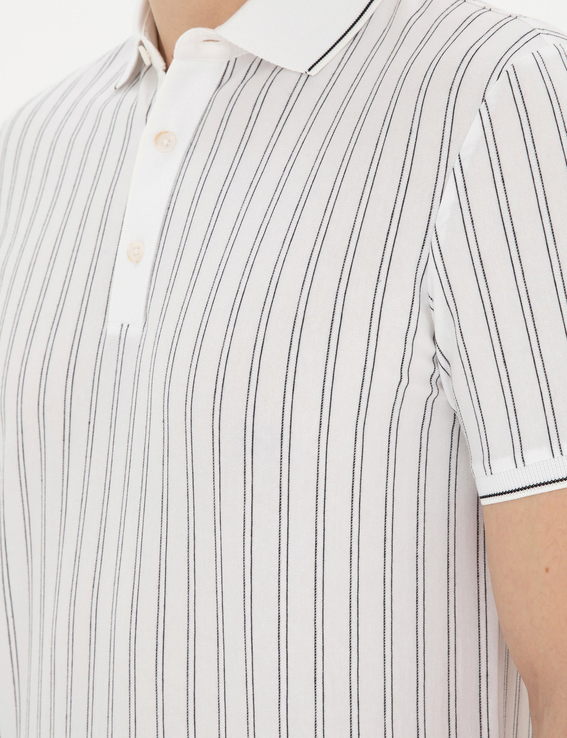 White Slim Fit T-Shirt
