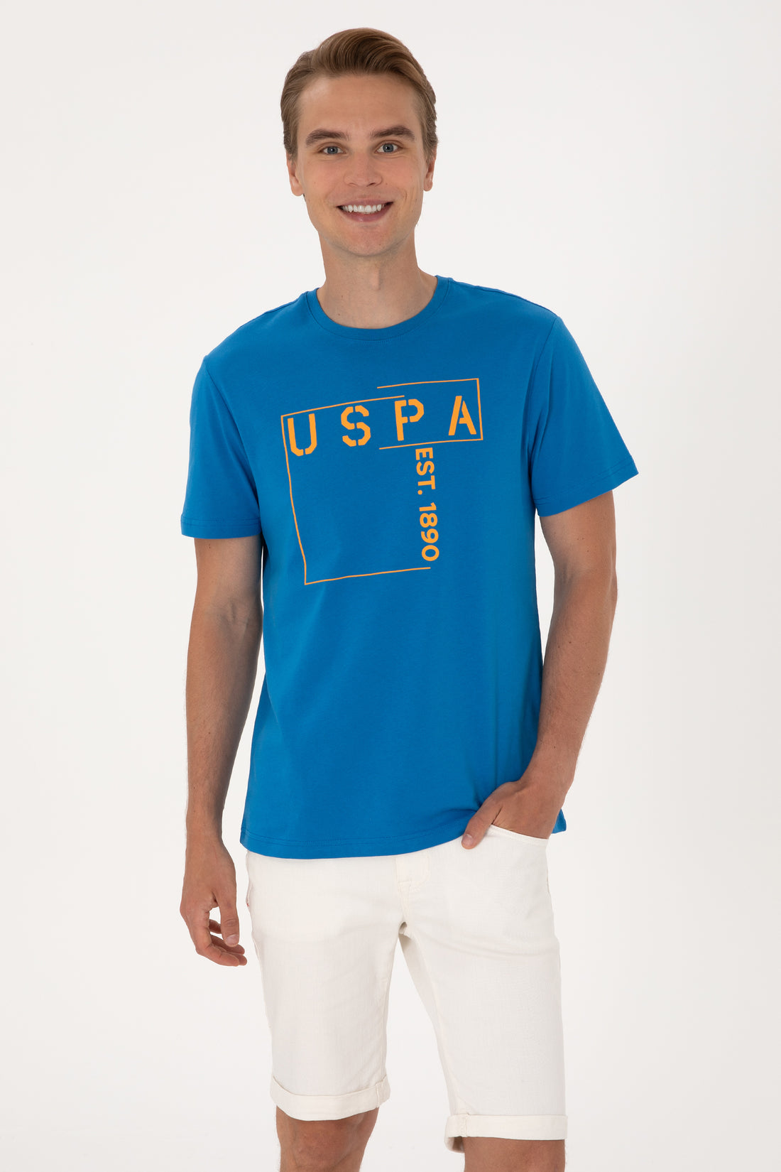 Men's Cobalt Blue T-Shirt