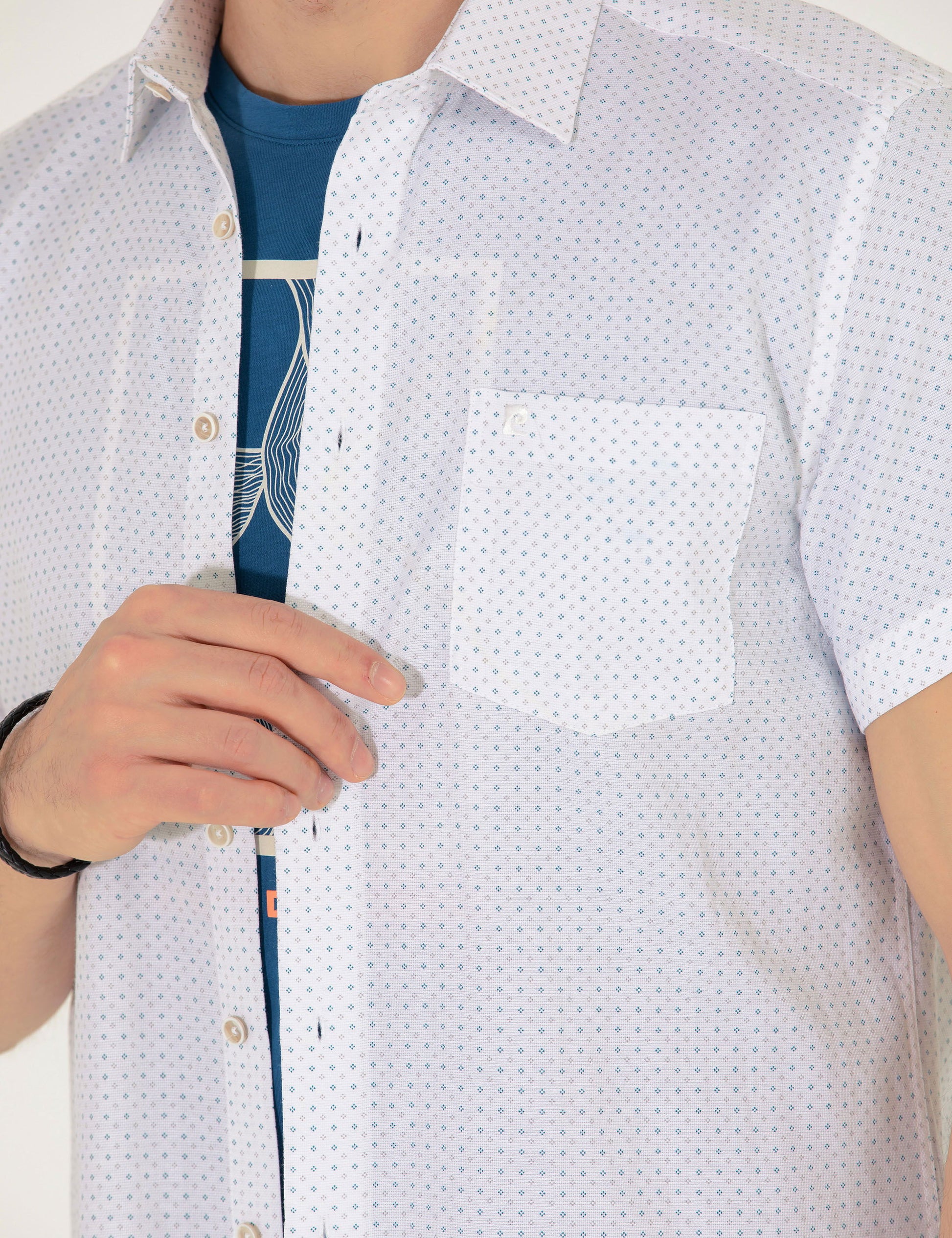Emerald Regular Fit Short Sleeve Shirt