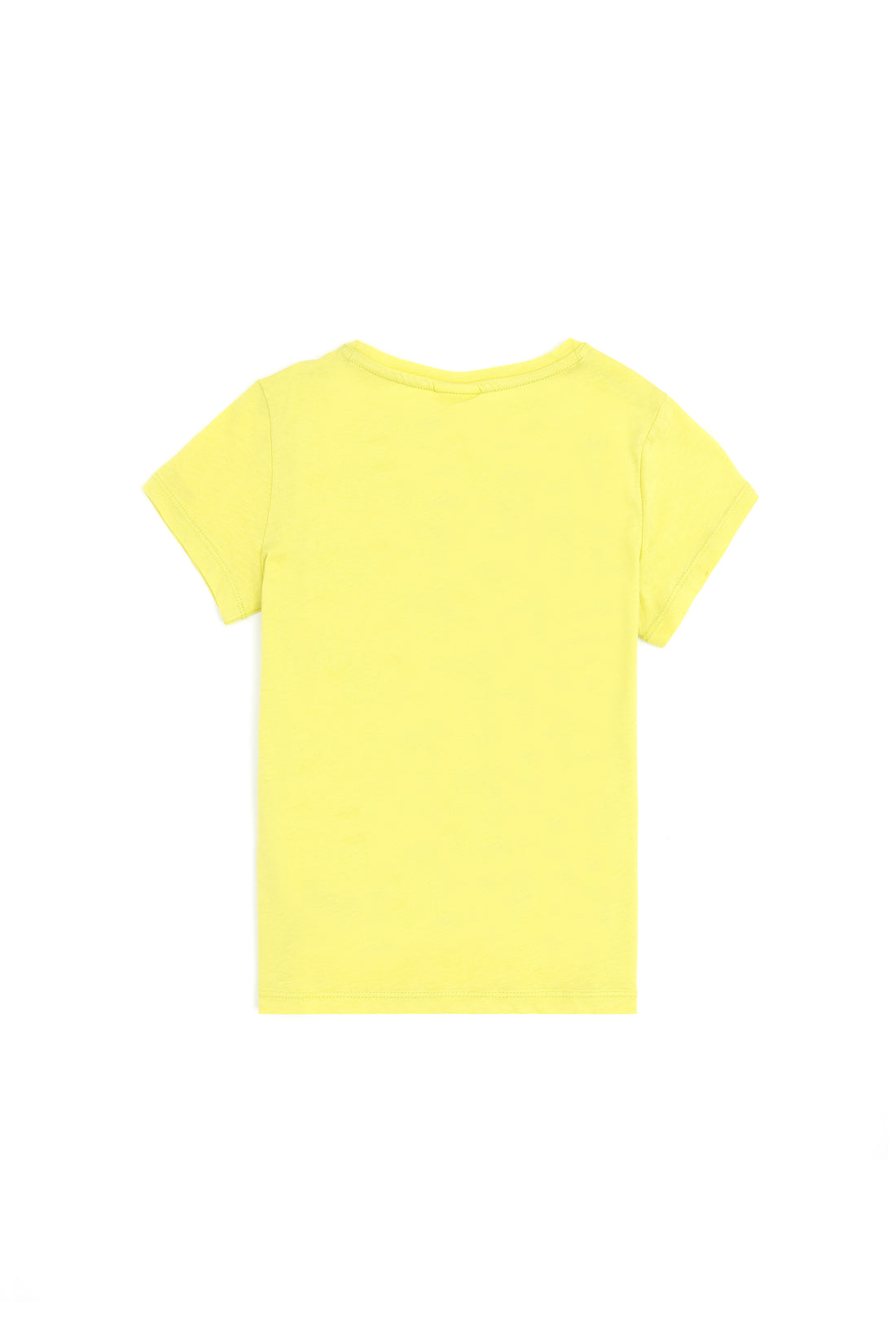 Girl's Peanut Green Crew Neck T-Shirt