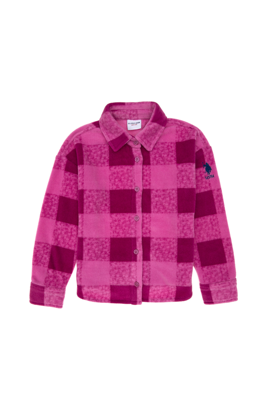 Girl's Fuchsia Sweatshirt