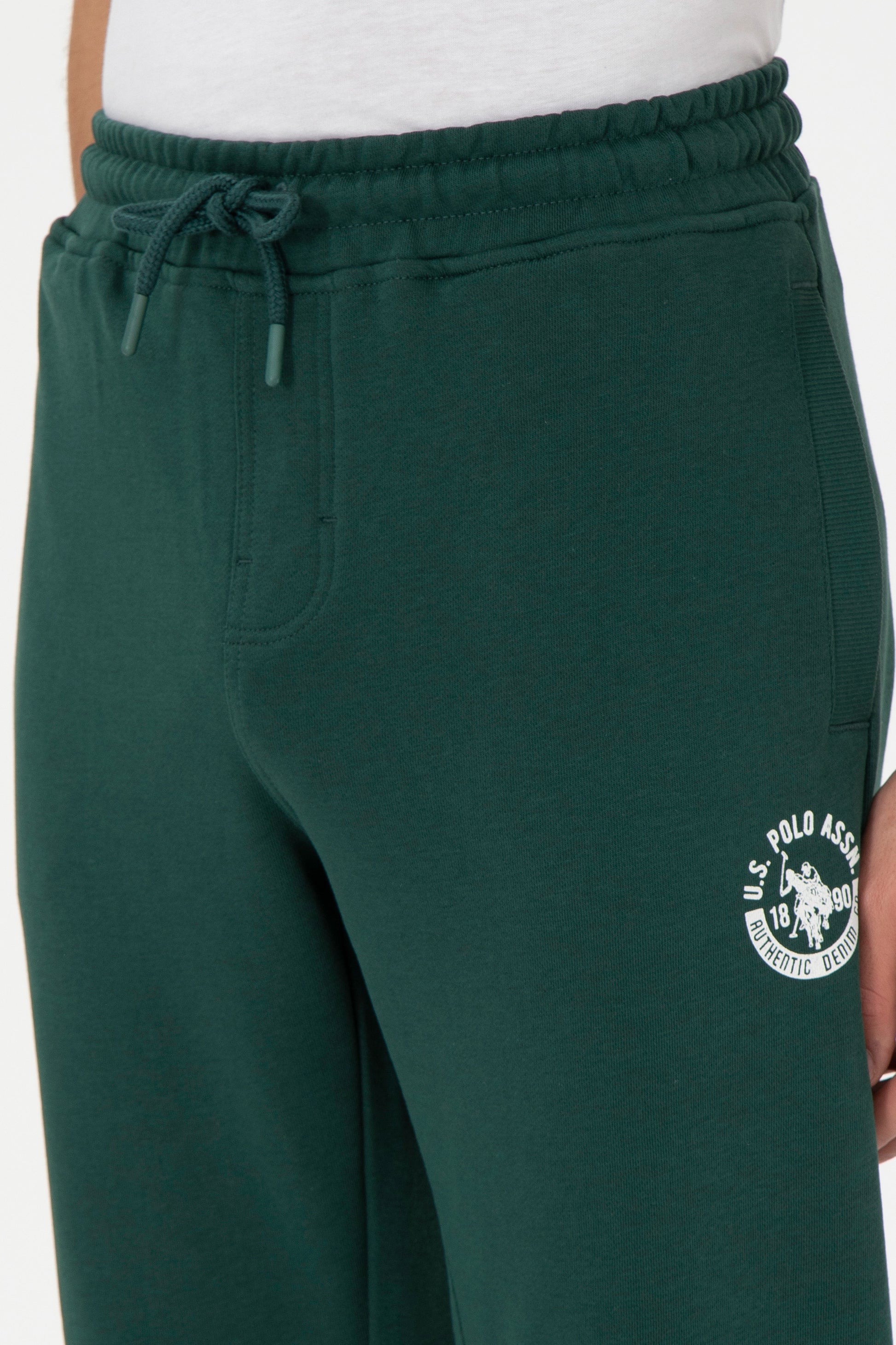 Men's Dark Green Sweatpants