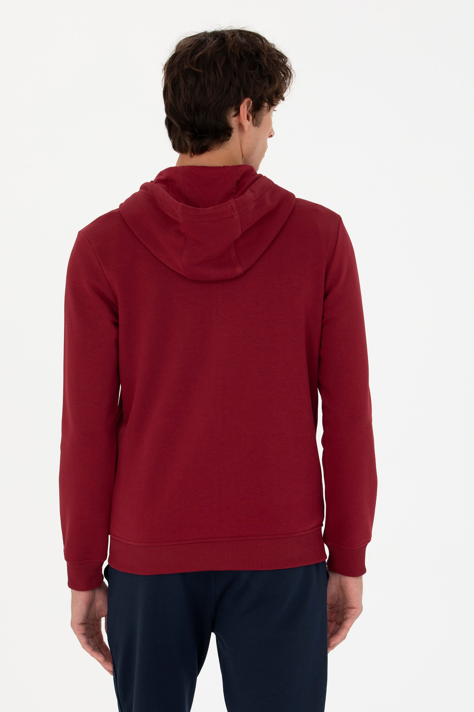 Men's Burgundy Sweatshirt