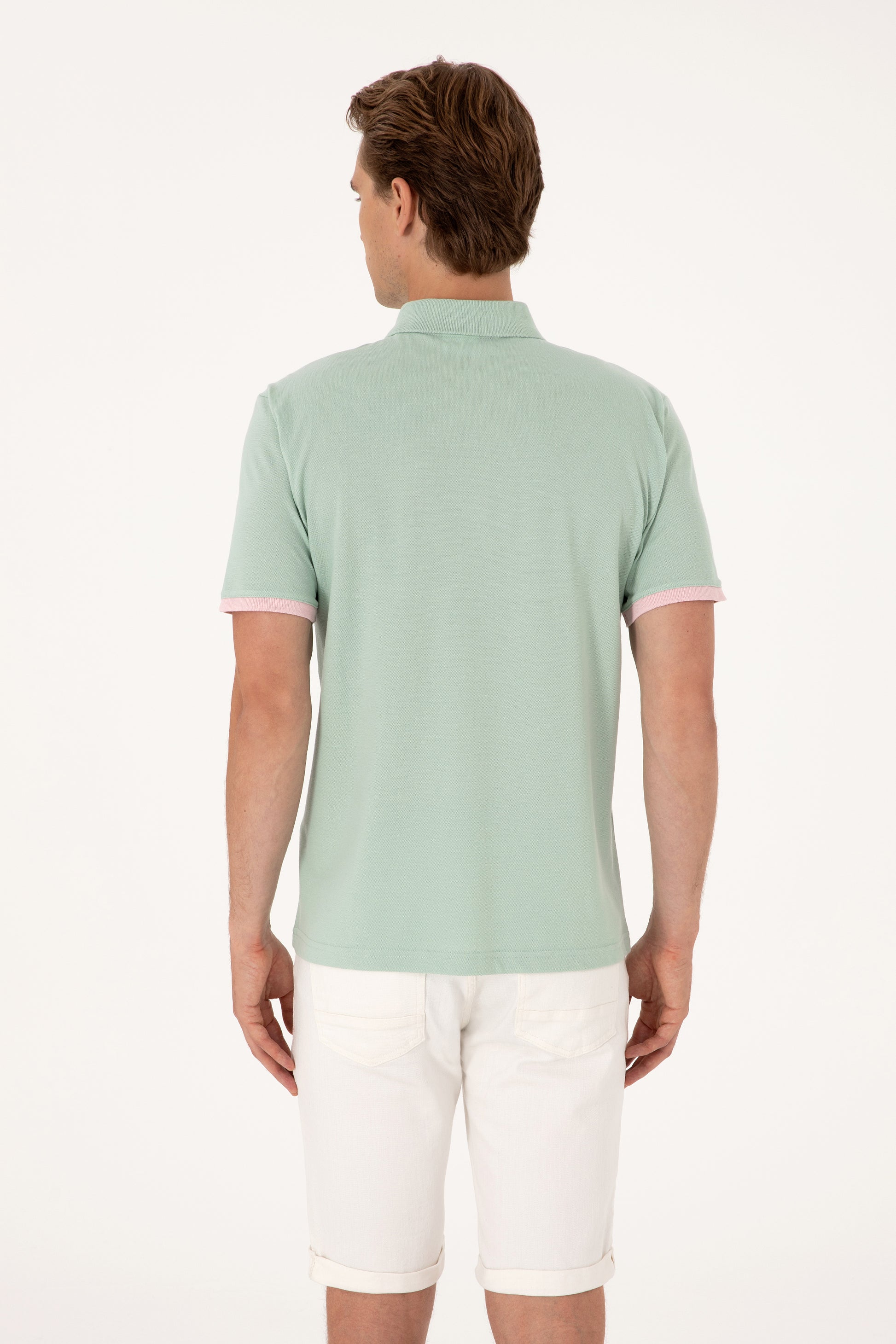 Men's Water Green T-Shirt