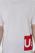 Men's Comfort Fit Crew Neck White T-Shirt