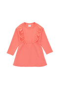 Girl's Pomegranate Flower Knitted Dress