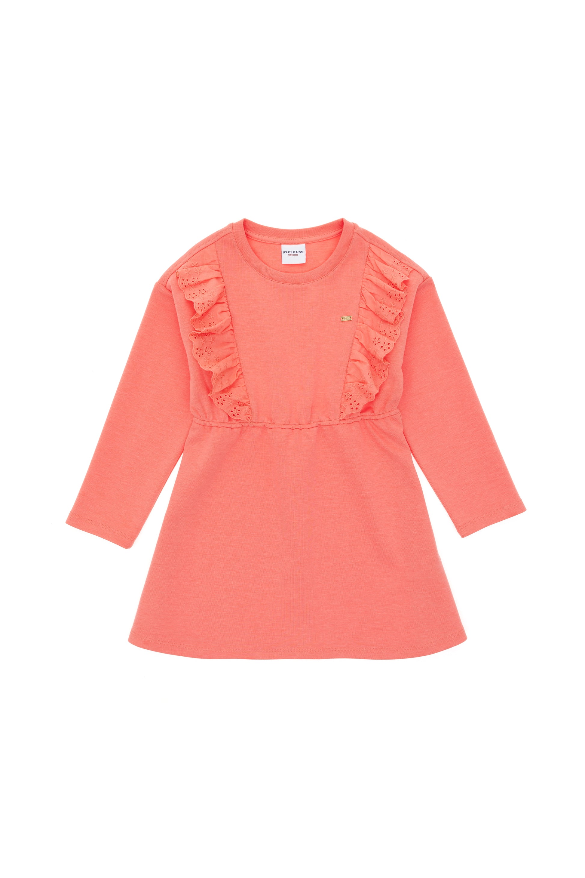 Girl's Pomegranate Flower Knitted Dress