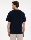 Navy Blue Comfort Fit Basic T-Shirt