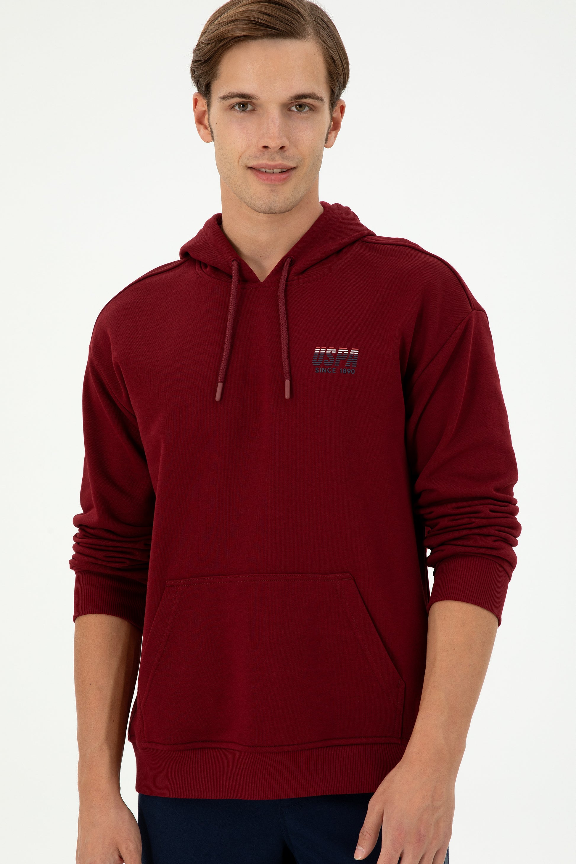 Men's Burgundy Sweatshirt