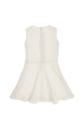 Girls' Ecru Knit Dress