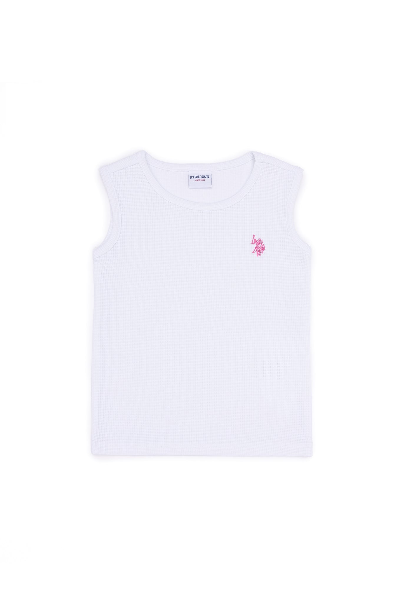 Kids White Tank Top
