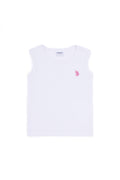 Kids White Tank Top