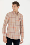Men's Checkered Stone Shirt