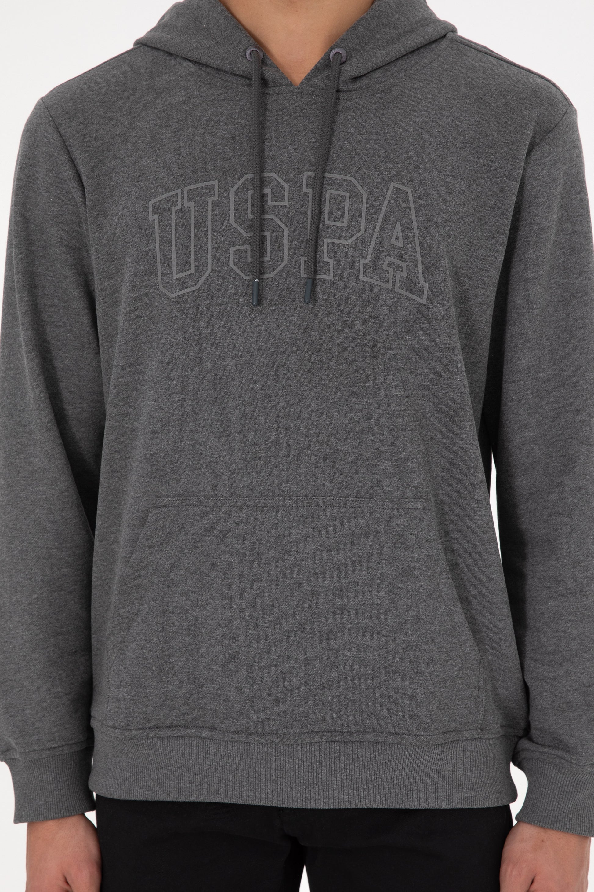 Men's Anthracite Melange Basic Sweatshirt