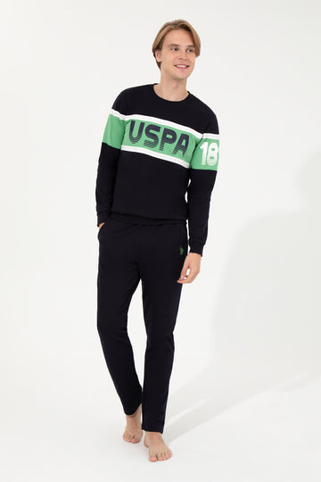 Men's Dark Green Pajama Set