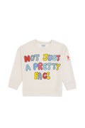 Girl's Cream Sweatshirt