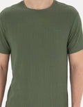 Khaki Slim Fit T-Shirt