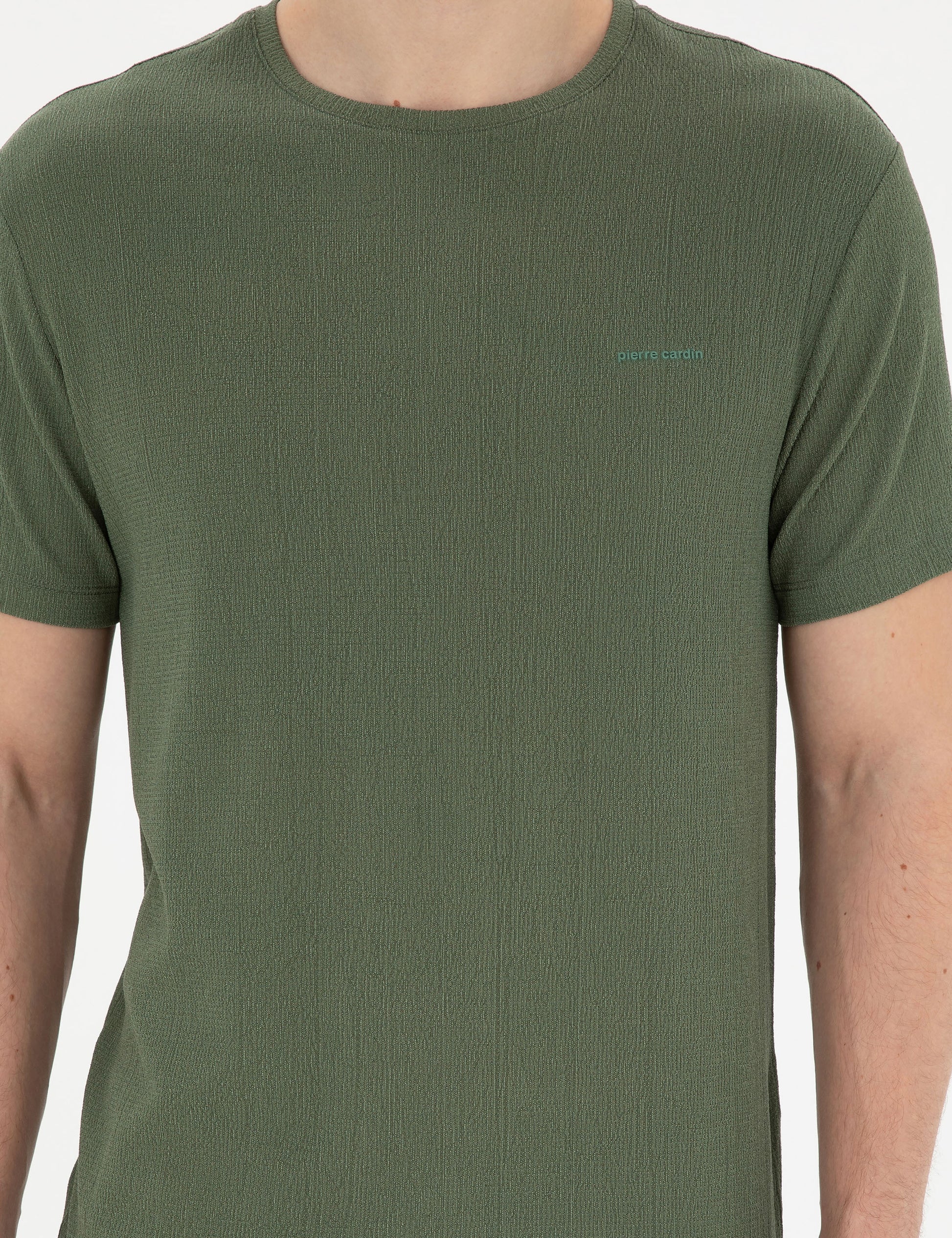Khaki Slim Fit T-Shirt