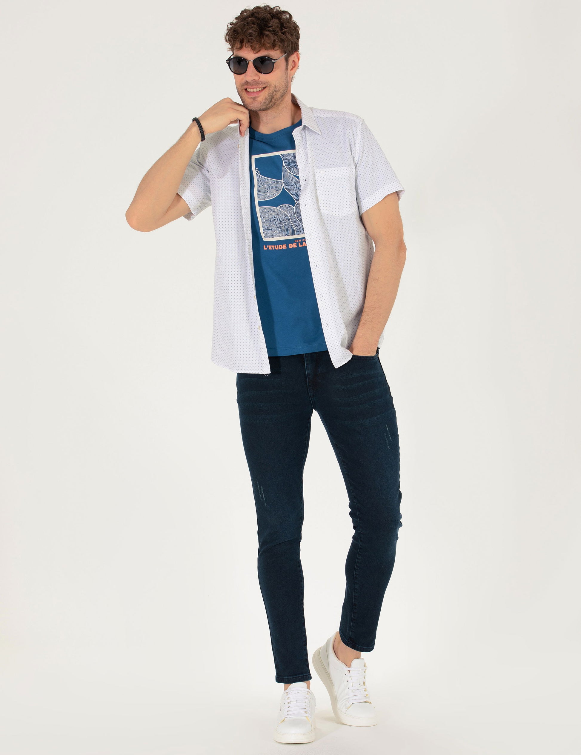 Emerald Regular Fit Short Sleeve Shirt