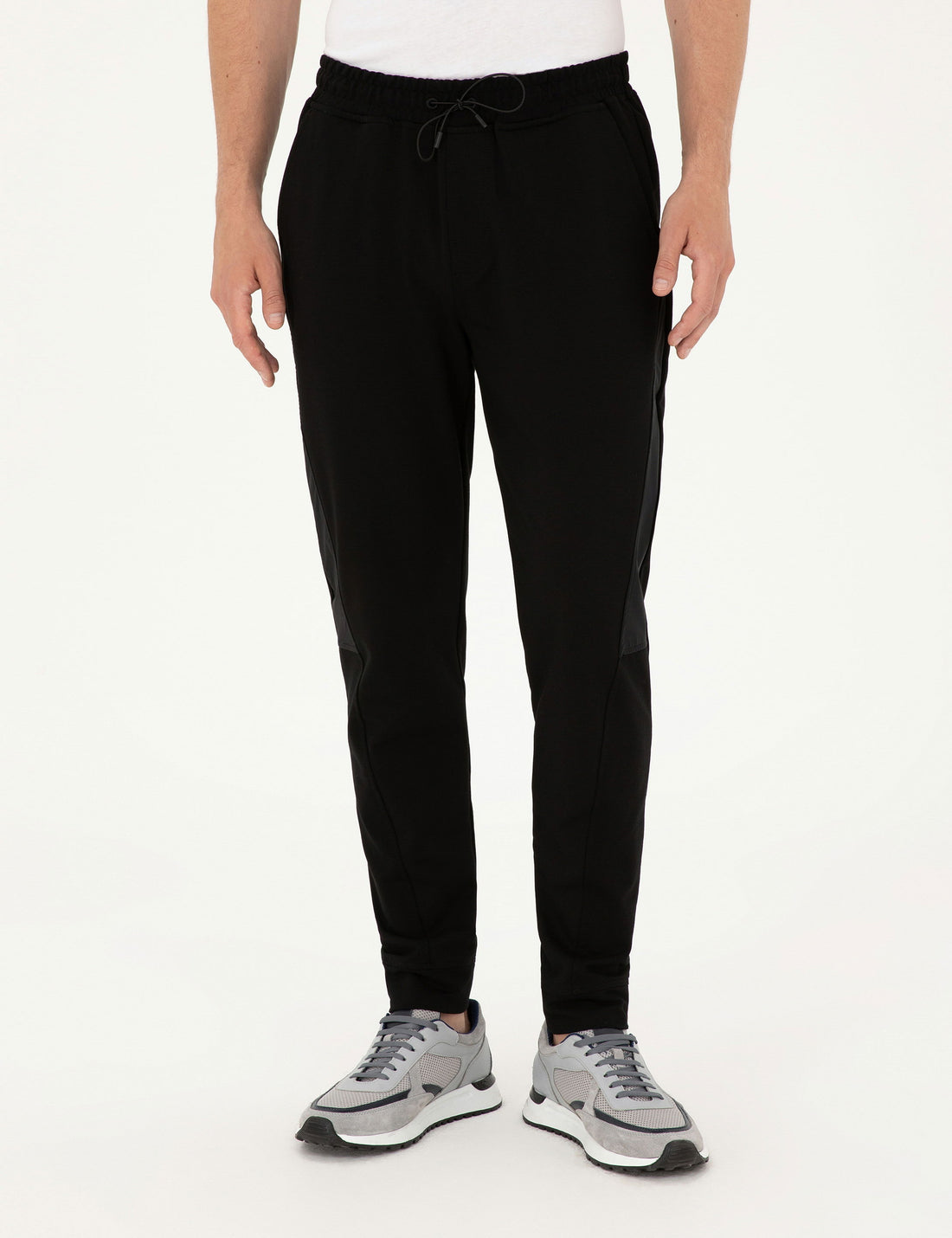 Black Slim Fit Sweatpants