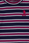 Girls' Navy Turtleneck Sweatshirt