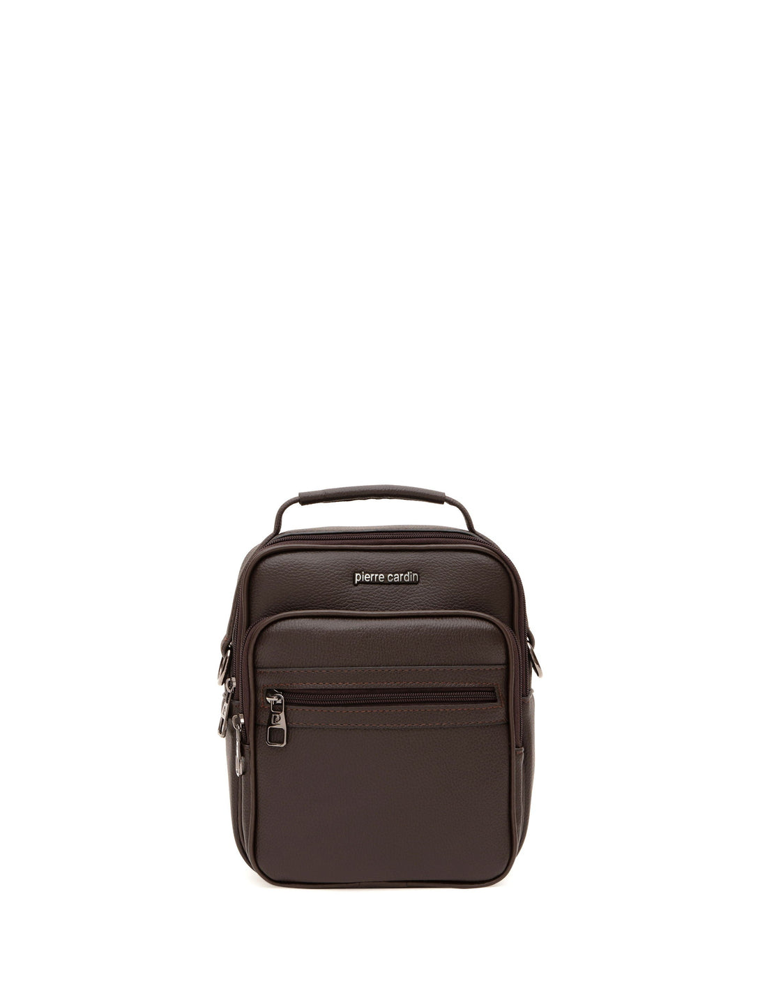 Pierre Cardin - Men's Brown Shoulder Bag - Brown - 50301292VR029