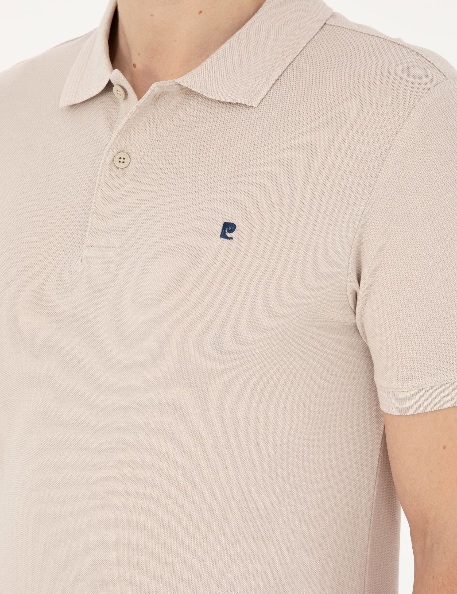 Stone Slim Fit Basic T-Shirt