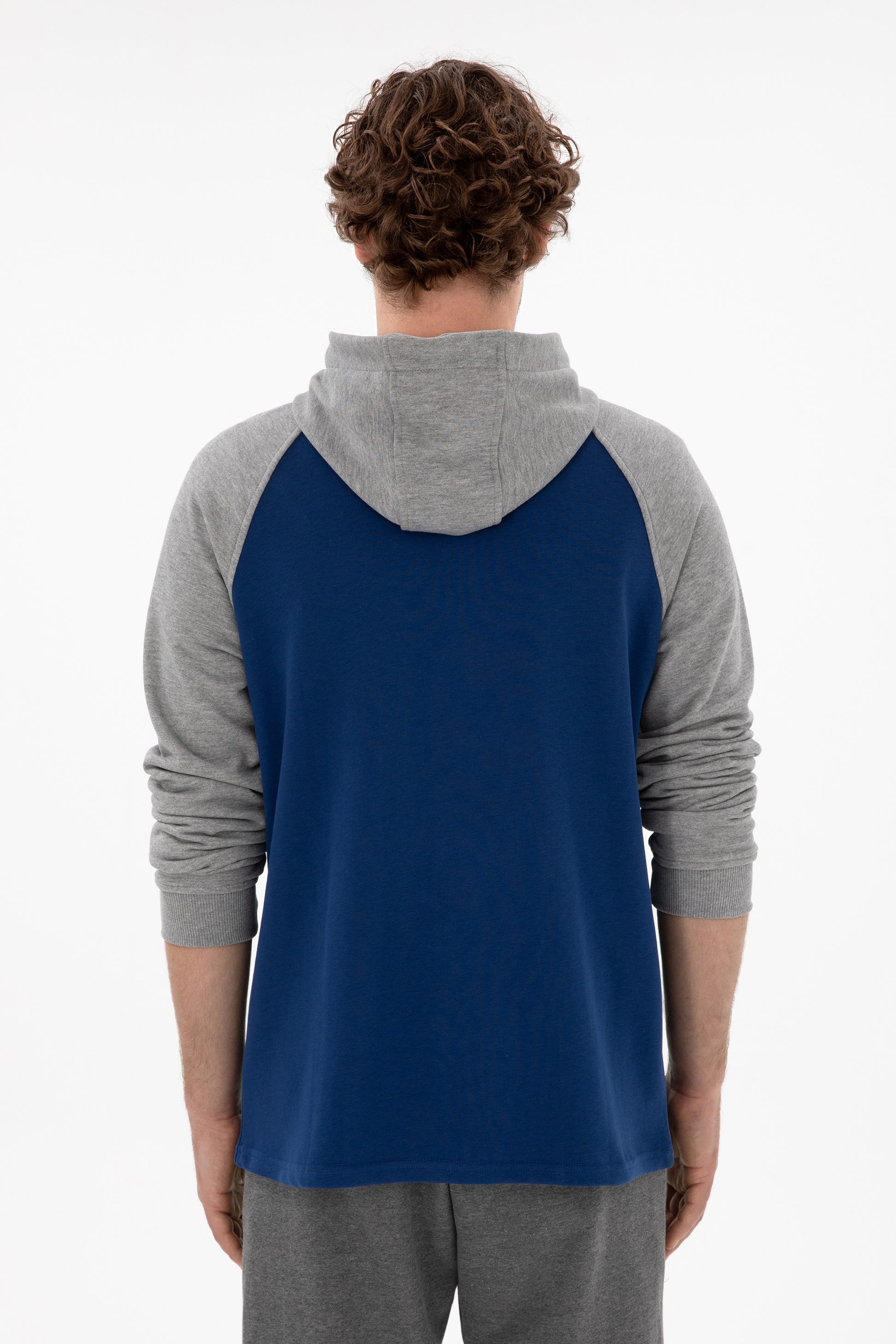 Men's Indigo Knitted Cardigan