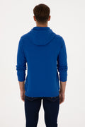Men's Blue Basic Sweatshirt