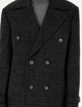 Smoked Slim Fit Cashmere Coat