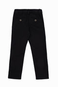 Boy's Black Canvas Pants