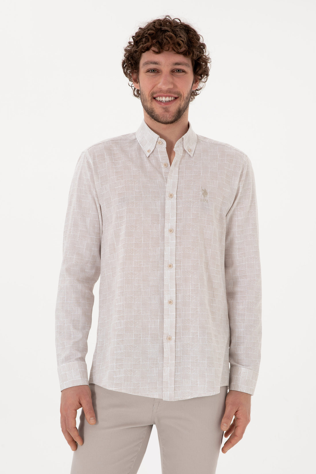 Men's Stone Long Sleeve Shirt