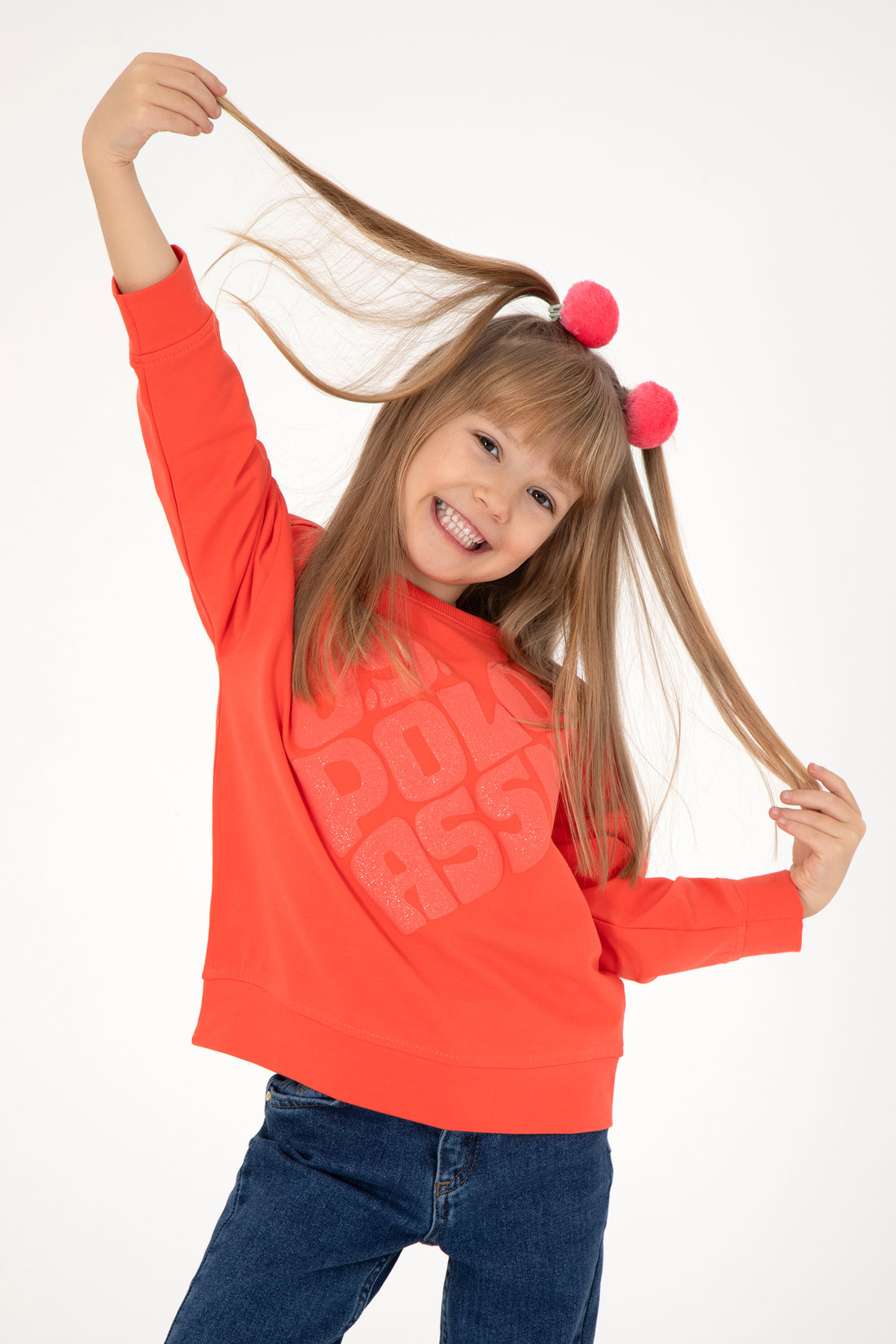 Girl's Pomegranate Blossom Sweatshirt
