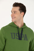 Men's Green Basic Sweatshirt