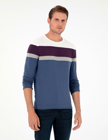 Indigo Slim Fit Sweater