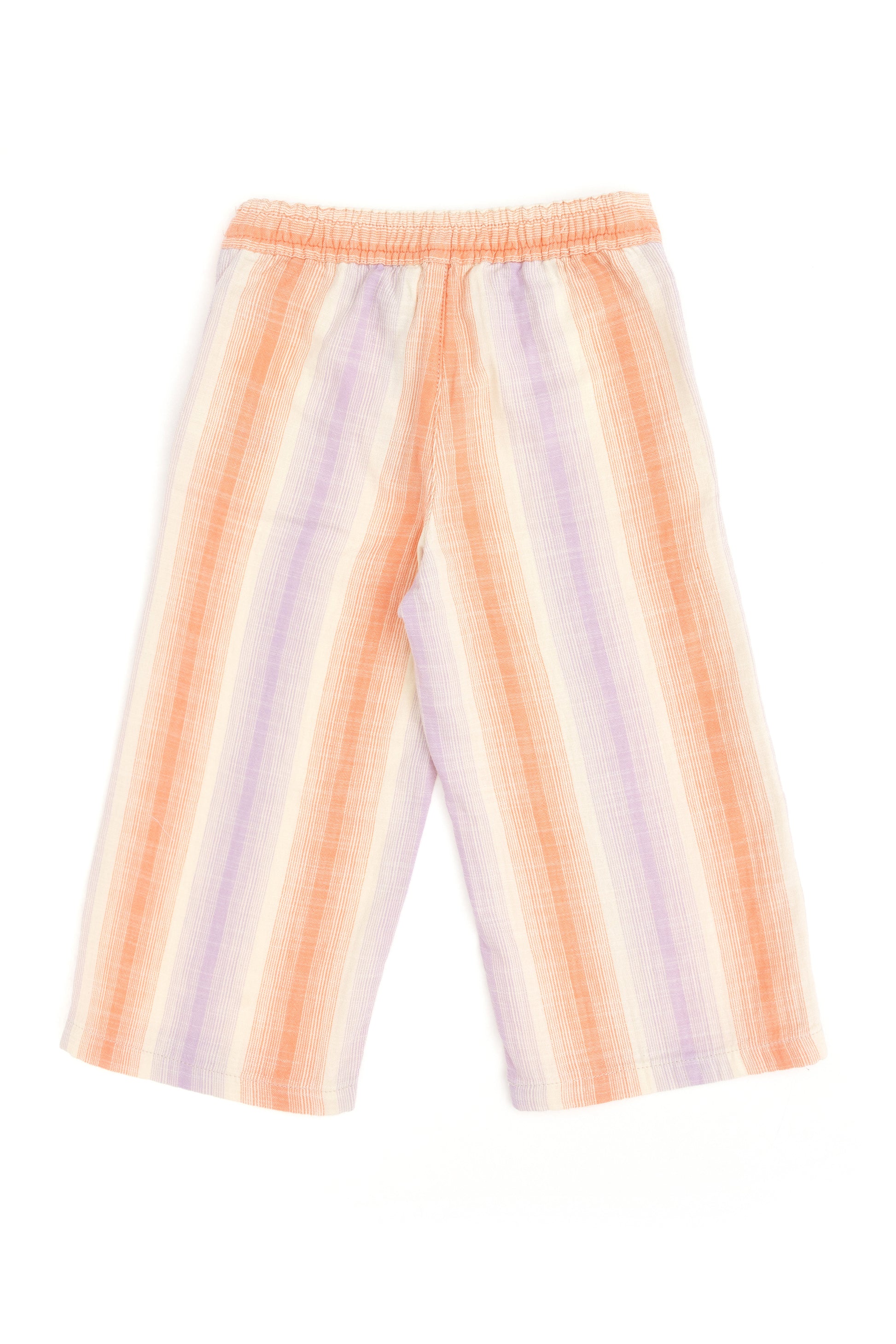 Girl's Lilac Canvas Pants