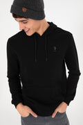 Men's Black Basic Sweatshirt