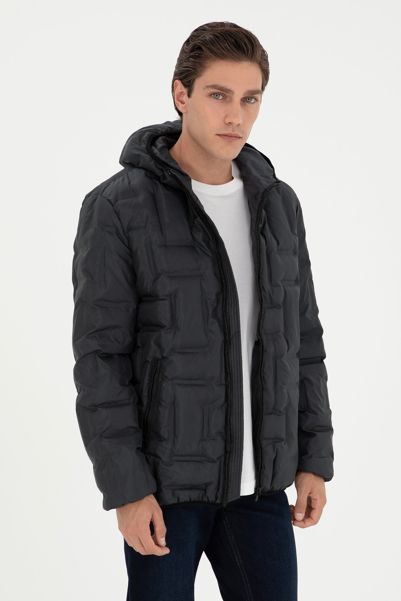 Men's Anthracite Coat